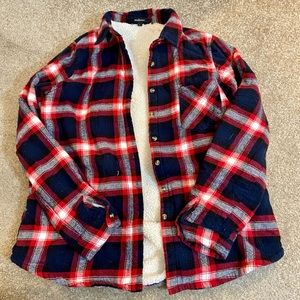 Flannel button up